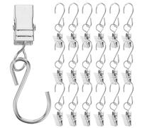 ULTECHNOVO 30 Pièces Crochets Suspendre pour Guirlande S Lumineuses S | Accroche Guirlande Extérieur, Crochet Polyvalent pour Toiture et Scènes de Fête, Installation Rapide