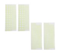 ULTECHNOVO 4 Feuilles Autocollant Mural Phosphorescent, Stickers Muraux à Pois en Pvc, 4 Feuilles, Facile à Retirer, pour Chambre et Chambre D’garçon et Filles, pour Garçon et Filles