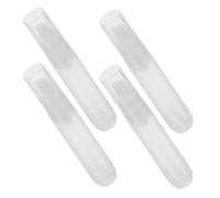 ULTECHNOVO 4 Pièces Marqueur de Peinture Rechargeable Vide 10mm, Lot | Plastique, Diamètre Interne Standard, Clip à L’arrière, pour Chantiers, Revêtements Acier et Identification