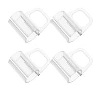 ULTECHNOVO 4 Pièces Poignée de Levage sans Fil pour Store Enrouleur Poignée Inférieure en PS Installation Rapide Compatible Stores Cellulaires Design Moderne