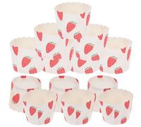 ULTECHNOVO 50 Caissettes à Muffins en Papier pour Cuisson, Faciles à Utiliser, pour Cupcakes et Desserts Lors de Fêtes ou Showers