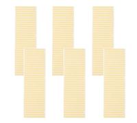 ULTECHNOVO 6 Feuilles Ruban Adhésif Double Face Haute Précision pour Réparation Montre, Papier Khaki 2x5mm, Étanche, pour Atelier D'horlogerie