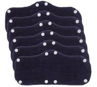 ULTECHNOVO 6pièces Bandeaux Anti-Transpiration pour Casque de Sécurité Doublure avec Boucle Accessoires Résistants et Réutilisables Confort et Absorption de Sueur Bande Fine Antidérapante