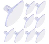 ULTECHNOVO 80 Pièces Petites Ventouses Adhésives Transparentes en Pvc 3 Cm, Support à Ventouse Puissant Anti-dérapant pour Verre, Fenêtre et Carrelage, Organisation Maison et Décoration