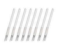 ULTECHNOVO 8pcs Marqueurs de Peau Blancs Étanches en Plastique pour Piercing et Tatouage Utilisation Salon Outil de Marquage de Points Précis