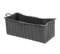 ULTECHNOVO Bac à Graisse Carré en Silicone pour Gril, Grosse Capacité | Doublure Réutilisable, Installation et Retrait Faciles, pour Barbecue, Four et Plaque de Cuisson, Accessoire de Rechange
