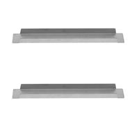 ULTECHNOVO Barres de Séparation en Acier Inoxydable 1/6 Gn 17,5 Cm, Lot de 2 Tiges pour Bacs Alimentaires Commerciaux, Accessoires Cuisine Professionnelle et Tables Chauffantes,