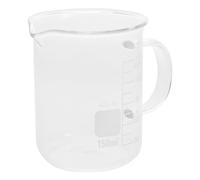 ULTECHNOVO Bécher Gradué en Verre 150ml Poignée, Résistant à Haute Température, pour Laboratoires Cuisine, Usage Polyvalent et Précis