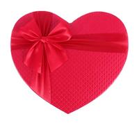 ULTECHNOVO Boîte Cadeau De Mariage En Forme De Cœur 9 X 8 X 4 Pouces Coffret Cadeau Rouge Pour Fête Anniversaire Emballage Bonbons Et Rangement