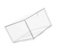 ULTECHNOVO Boîte de Rangement Design Moderne et Minimaliste en Acrylique Transparent Tiroirs Empilables pour Mouchoirs en Papier pour Coiffeuse pour Salle de Bain