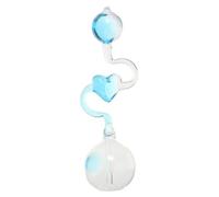 ULTECHNOVO Bouilloire Manuelle Sablier Décoratif Verre Minuteur à Liquide Créatif Décoration de Table Intérieure