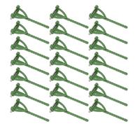 ULTECHNOVO Broche Triangulaire en Plastique T pour Ornement Lot de 100 set de Épingles de Sûreté Vertes DIY Matériel pour Boutonnières Mariage et Fêtes Accessoire Léger et Résistant pour