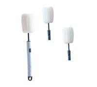 ULTECHNOVO Brosse à Bouteille en Éponge Bleue Manche Long, Tête Détachable Nettoyage Puissant, pour Bouteille D'eau, 1 Set en Pp Solide