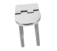 ULTECHNOVO Charnière à Goujons Métalliques Marine 40mm Acier Inoxydable | Installation Affleurante à Tige Filetée, Argenté, de Rangement et Cabine de Yacht