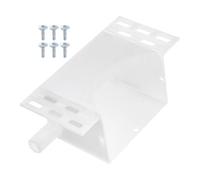 ULTECHNOVO Collecteur D'eau pour Climatiseur Extérieur, Bac à Condensation en Plastique Blanc Structure Unique Anti-débordement, Facile à Installer, pour Camping