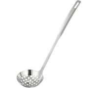 ULTECHNOVO Cuillère à Trous en Acier Inoxydable 304 Argentée Résistante Chaleur Crochet pour Friteuse Cuisine Professionnelle Plusieurs styles