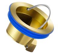 ULTECHNOVO Dispositif anti-refoulement de noyau de drainage en cuivre pour salle de bain, prévention du colmatage, noyau de drain anti-odeur, 1 pièce