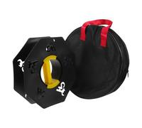 ULTECHNOVO Enrouleur de Câble Robuste Plastique avec Pochette de Rangement Résistante aux Chocs Compact et Portable pour Marquage Sportif Bricolage Extérieur et Organisation Garage