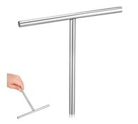 ULTECHNOVO Étaleur de Pâte à Crêpes en Acier Inoxydable, Répartiteur de Crêpe Professionnel en Forme de T, Râteau de Cuisine pour Galettes, Pancakes et Omelettes, Accessoire Crêpière en Inox