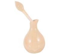 ULTECHNOVO Flacon Diffuseur D’huiles Essentielles Blanc en Céramique 100ml | Table de Maquillage et Bibliothèque, Stockage et Versement Faciles, Design Chic et Élégant