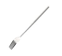 ULTECHNOVO Fourchette Télescopique en Acier Inoxydable pour Barbecue, Design Ergonomique et Portable, pour Camping et Voyage, Couverts Pratiques et Résistants
