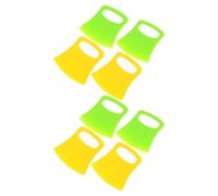 ULTECHNOVO Hachoir à Légumes Ondulés 8pcs en Pp Lames Droites et Ondulées, Coupe Facile des Pommes de Terre et Pâte, Outil Polyvalent Cuisine et Pâtisserie