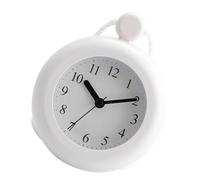 ULTECHNOVO Horloge de Salle de Bain Étanche Murale Vintage Blanc 14,6 cm | Conception protégée de l'humidité qui garde l'heure lisible sous la douche, accrochage simple, Ideal pour cuisine et wc