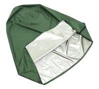 ULTECHNOVO Housse de Fontaine en Tissu Oxford Imperméable Extérieure Protection UV, Couverture Verte pour Fontaine et Statue, pour Usage Extérieur en Hiver