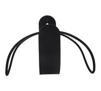 ULTECHNOVO Inoxydable Crochet Noir en D'arrosage pour Acier Mural Tuyau | Rangement Robuste pour Jardin, Capacité Pratique, Usage Extérieur, Support Mural Discret, Finition Noire