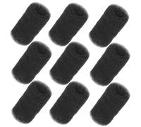 ULTECHNOVO Manchon de Préfiltration en Mousse Noire pour Aquarium, Lot de 10 Pièces, Piège Particules et Débris, Protège Petits Poissons et Crevettes
