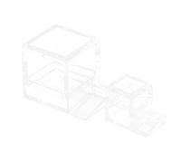 ULTECHNOVO Mini Mangeoire à Fourmis en Acrylique Transparente, Abreuvoir pour Fourmis Facile à Nettoyer, Lot de 2 Pièces pour Formicarium Domestique