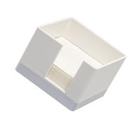 ULTECHNOVO Organisateur de Bureau Portable en Plastique Beige pour Étudiants Mini Boîte à Mémo, pour Listes de Choses Rappel D'emploi du Temps au Bureau