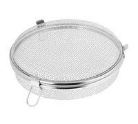 ULTECHNOVO Panier à Couverts en Acier Inoxydable pour Lave-vaisselle, Grand Capacité, Forme Ronde, Surface Lisse, Pratique et Robuste, pour Organiser les Petits Accessoires