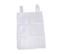 ULTECHNOVO Paquet Big Bag PP Blanc 1-1,5 Tonne pour Gravier et Matériaux de Construction, Chargement Rapide, Stockage et Transport sur Chantier