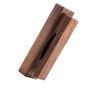 ULTECHNOVO Patère Murale en Bois Naturel sans Perçage pour Chambre et Salon, Crochet de Porte en Bois Massif, Support à Crochets pour Rangement Vêtements et Torchons