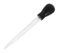 ULTECHNOVO Poire à Jus Réutilisable Noire pour Barbecue, Badigeonneuse de Cuisson Pratique Pompe à Huile en Caoutchouc Thermoplastique et Polystyrène, pour Grouse et Poulet Rôti Lors