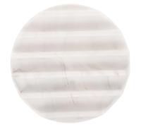 ULTECHNOVO Porte-savonnette Rond Drainant en Silicone Antibactérien 15 Cm Couleur Marbre Support sans Perçage pour Salle De Bain Cuisine Rangement Pratique