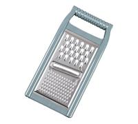 ULTECHNOVO Râpe à Légumes Multifonction Petite Taille en Acier Inoxydable Lames Tranchantes Antidérapante Cuisine et Fromage Usage Domestique Vert