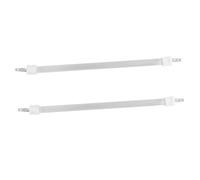 ULTECHNOVO Résistance Quartz Infrarouge de Rechange 2pcs, Tube de Chauffage Électrique pour Patio, Chauffage Rapide, Haute Fiabilité, Blanc