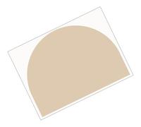 ULTECHNOVO Stickers Muraux Salon en Pvc Beige Arche Géométrique Moderne, Autocollants Muraux Repositionnables, Décoration Intérieure Élégante pour Salon et Chambres