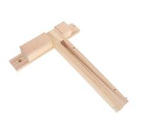 ULTECHNOVO Support Applique Murale en Bois Couleur Café, Facile à Installer Angle Réglable, pour Projet DIY et Lampe Suspendue Décorative Vintage Midcentury