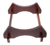 ULTECHNOVO Support en Bois Rustique pour Tonneau à Vin et Pot de Plante, Montage Rapide, Base Solide pour Fête et Décoration de Bar à Domicile