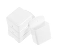 ULTECHNOVO Support Mural Facile à Installer Maintien Stable Blanc en Plastique pour Télécommande 4pcs pour Télécommandes de Climatisation et TV