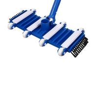 ULTECHNOVO Tête Aspirateur Piscine Professionnelle en Plastique PP Poignée Flexible et Roues pour Nettoyage Rapide Feuilles et Débris Piscine