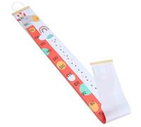 ULTECHNOVO Toise Murale Garçon et Filles Décorative en Toile Tableau de Croissance Garçon Fille Motif Girafe Rose Règle Murale Amovible et Graduée en Cm pour Chambre D’garçon Décoration