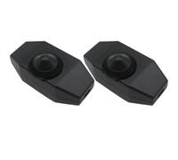 ULTECHNOVO Variateur Rotatif pour Lampe LED 220v Bouton de Réglage Intégré, Design Chic en Abs, Lot de 2 pour Lampes Domestiques et Lecture