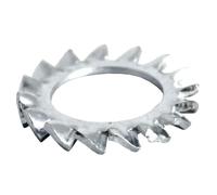Ultima visser fixer coller coffret 200 rondelles éventail - Blanc