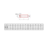 ULTIMA VISSER FIXER COLLER Vis à métaux 6x30 DIN 913 - 200 pcs