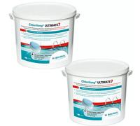 Ultimate 7 Bayrol - chlore lent multiactions - 20,4 kg (2 seaux de 10,2 kg)