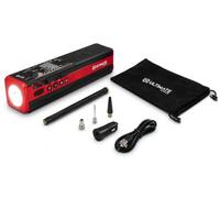 Ultimate Speed USKT 60 C4 - Compresseur Portatif Sans Fil, Gonfleur Électrique Rechargeable avec Écran Numérique et Lampe LED - Pneus Voiture, Moto, Vélo, Ballons et Gonflables